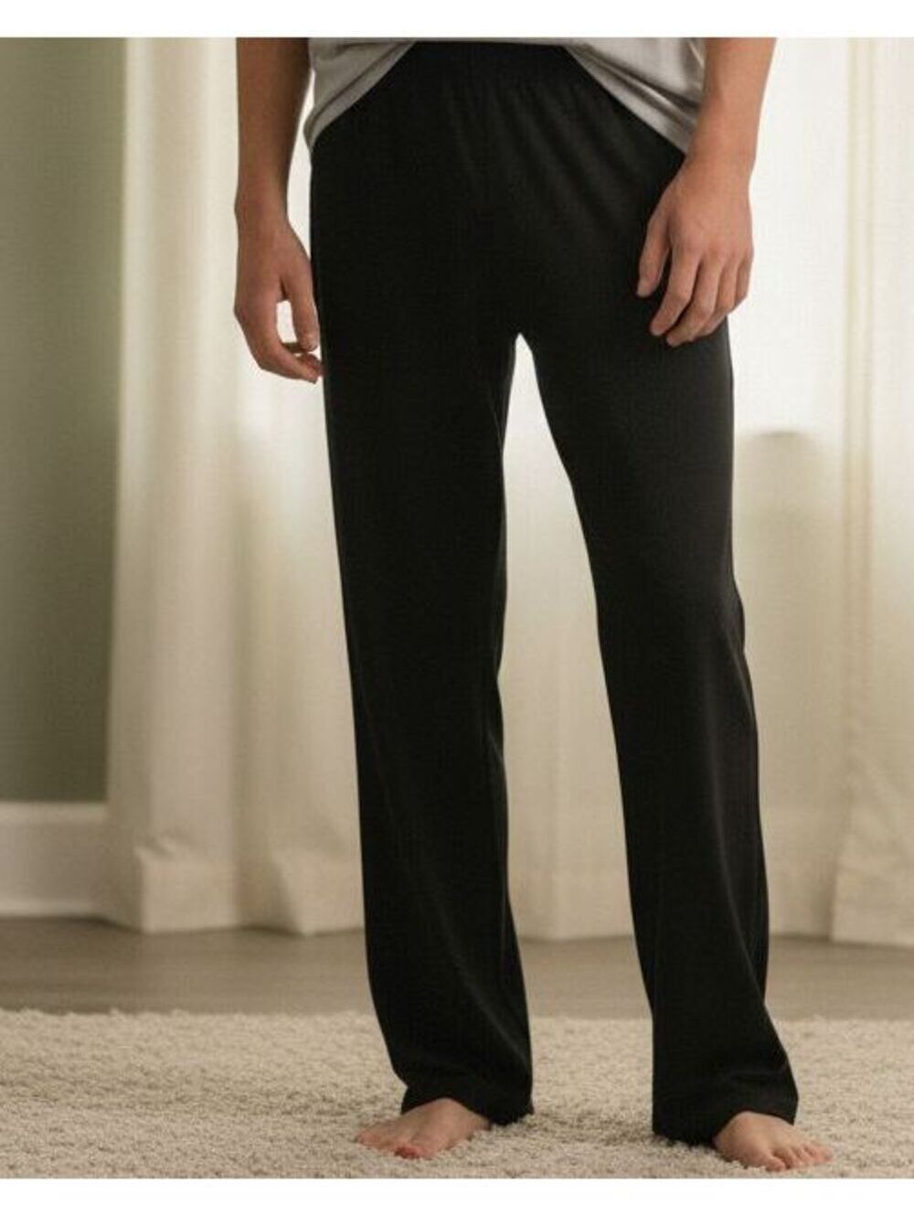 Cuddl Duds | Boys Sz L | Black Leggings - base layer or PJs